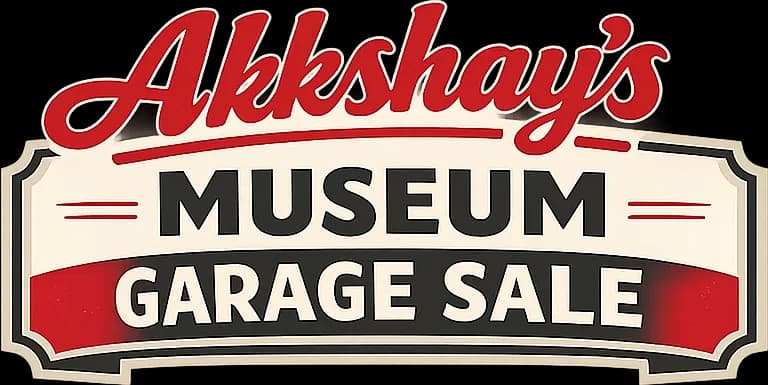 Akkshay's Museum Garage Sale